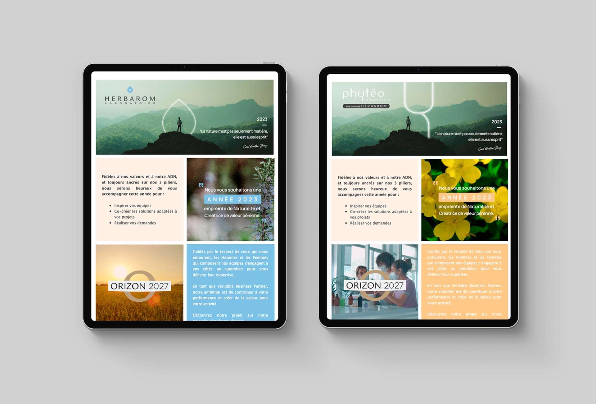 Herbarom - Emailing Webmarketing | by Bonne Nouvelle, Agence Communication, Valence (Drôme)