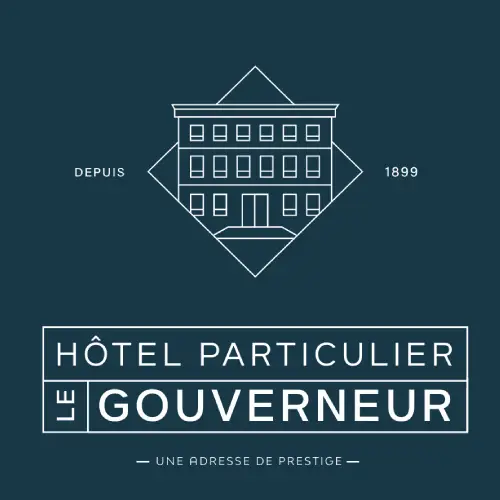 Hôtel Particulier Le Gouverneur, logo | Bonne Nouvelle, Agence Communication, Valence (Drôme)