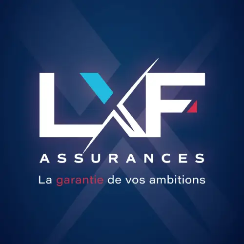 LXF Assurances, logo | Bonne Nouvelle, Agence Communication, Valence (Drôme)
