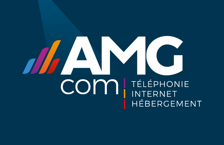 AMG COM, logo | Bonne Nouvelle, Agence Communication, Valence (Drôme)