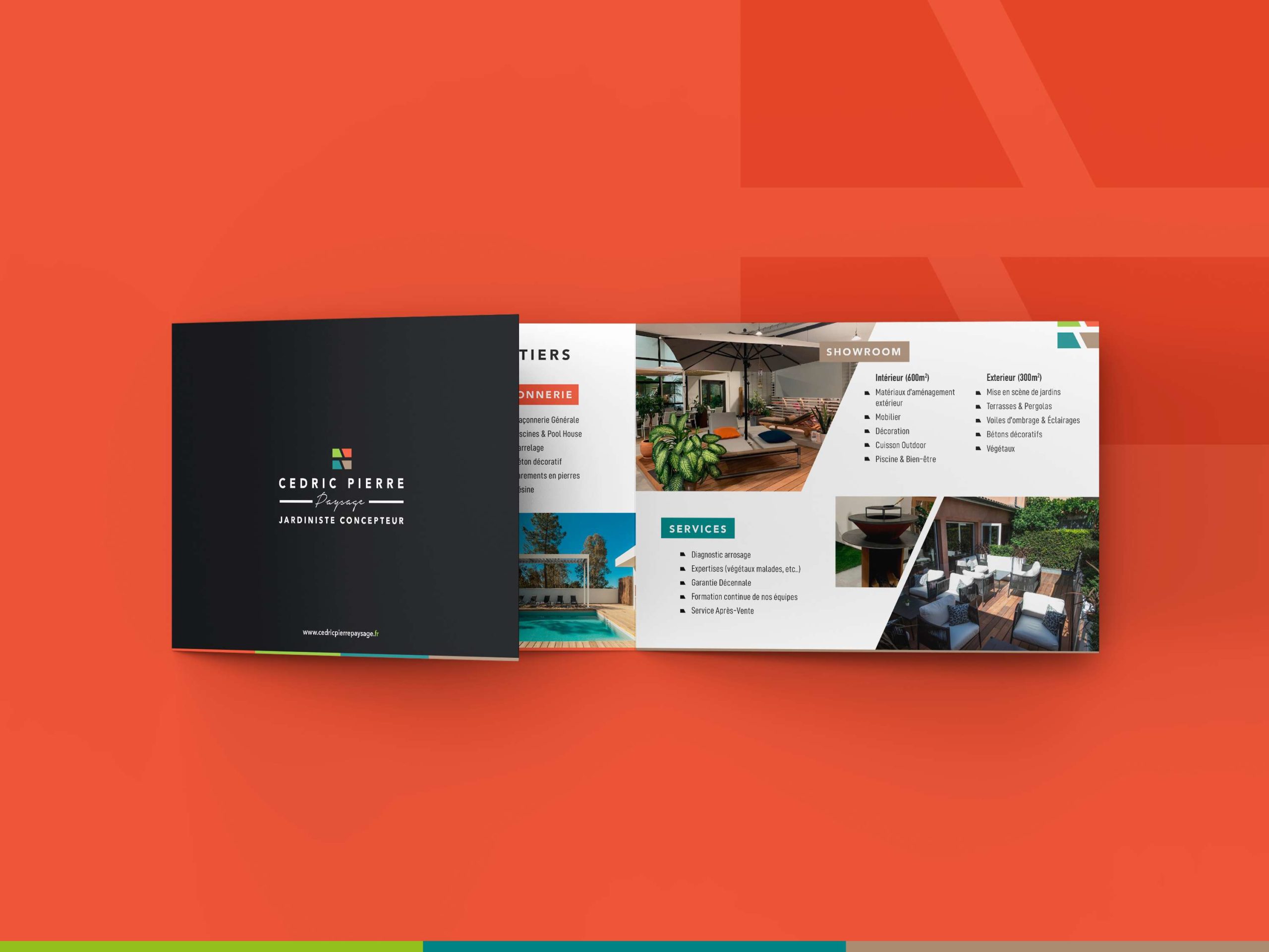 Cédric Pierre Paysage - Brochure entreprise | by Bonne Nouvelle, Agence Communication, Valence (Drôme)