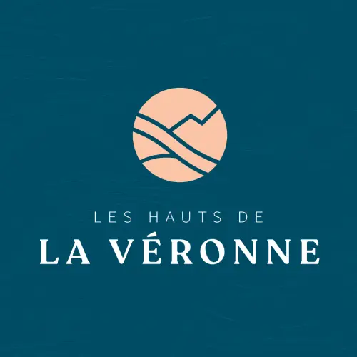 Les Hauts de la Veronne, logo | Bonne Nouvelle, Agence Communication, Valence (Drôme)