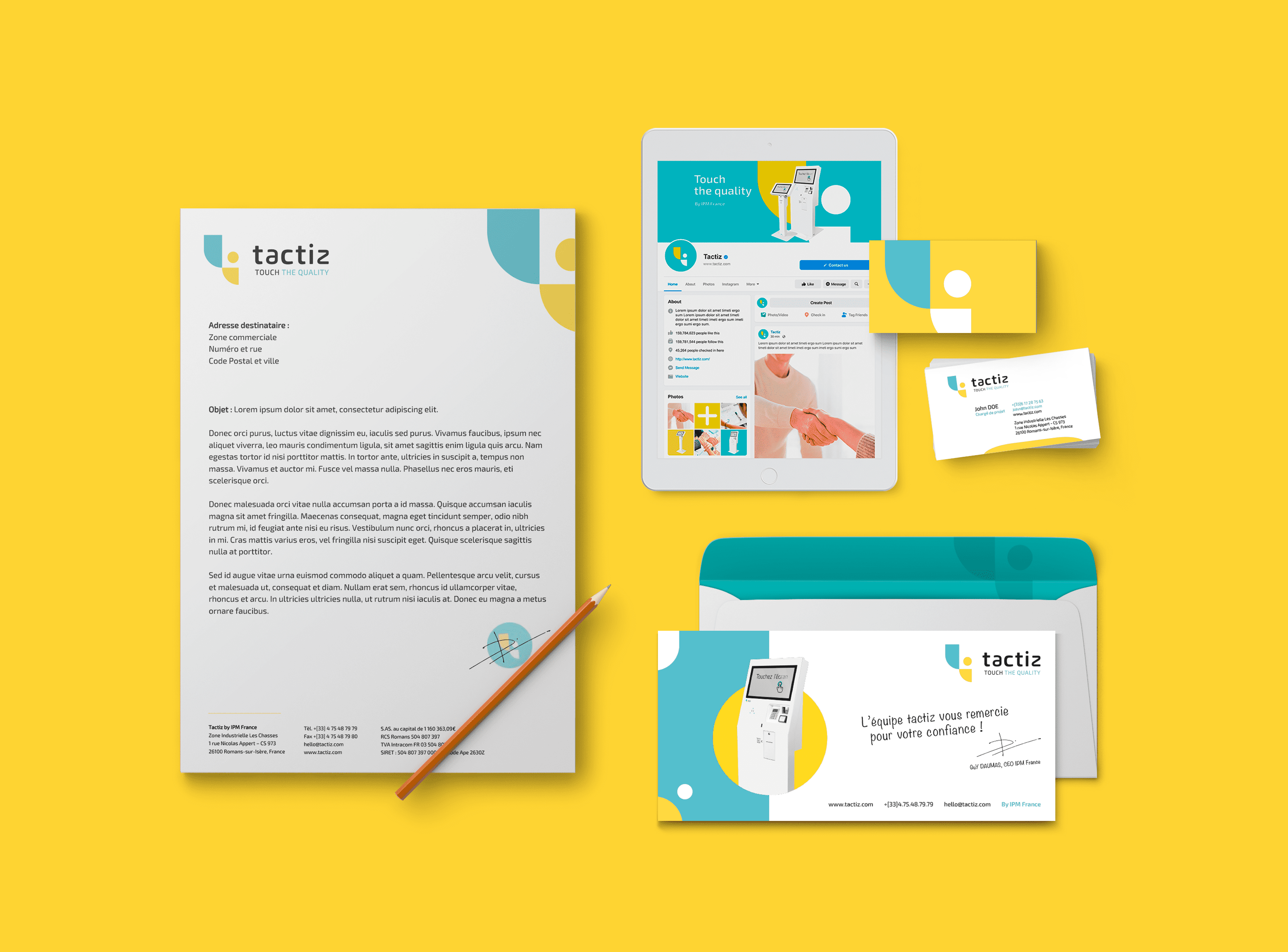 Tactiz - branding, Naming, Baseline, Logo & Charte Graphique | by Bonne Nouvelle, Agence de Communication à Valence (Drôme)