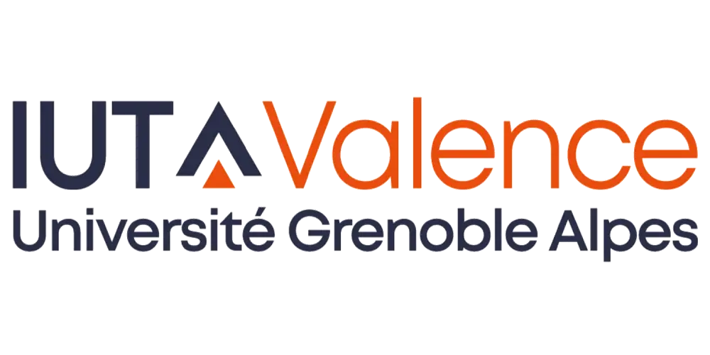 IUT Valence, logo | Bonne Nouvelle, Agence Communication, Valence (Drôme)