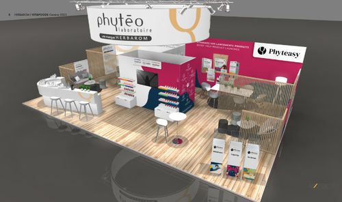 Phytéo Laboratoire - Stand personnalisé | Bonne Nouvelle, Agence de Communication à Valence (Drôme)