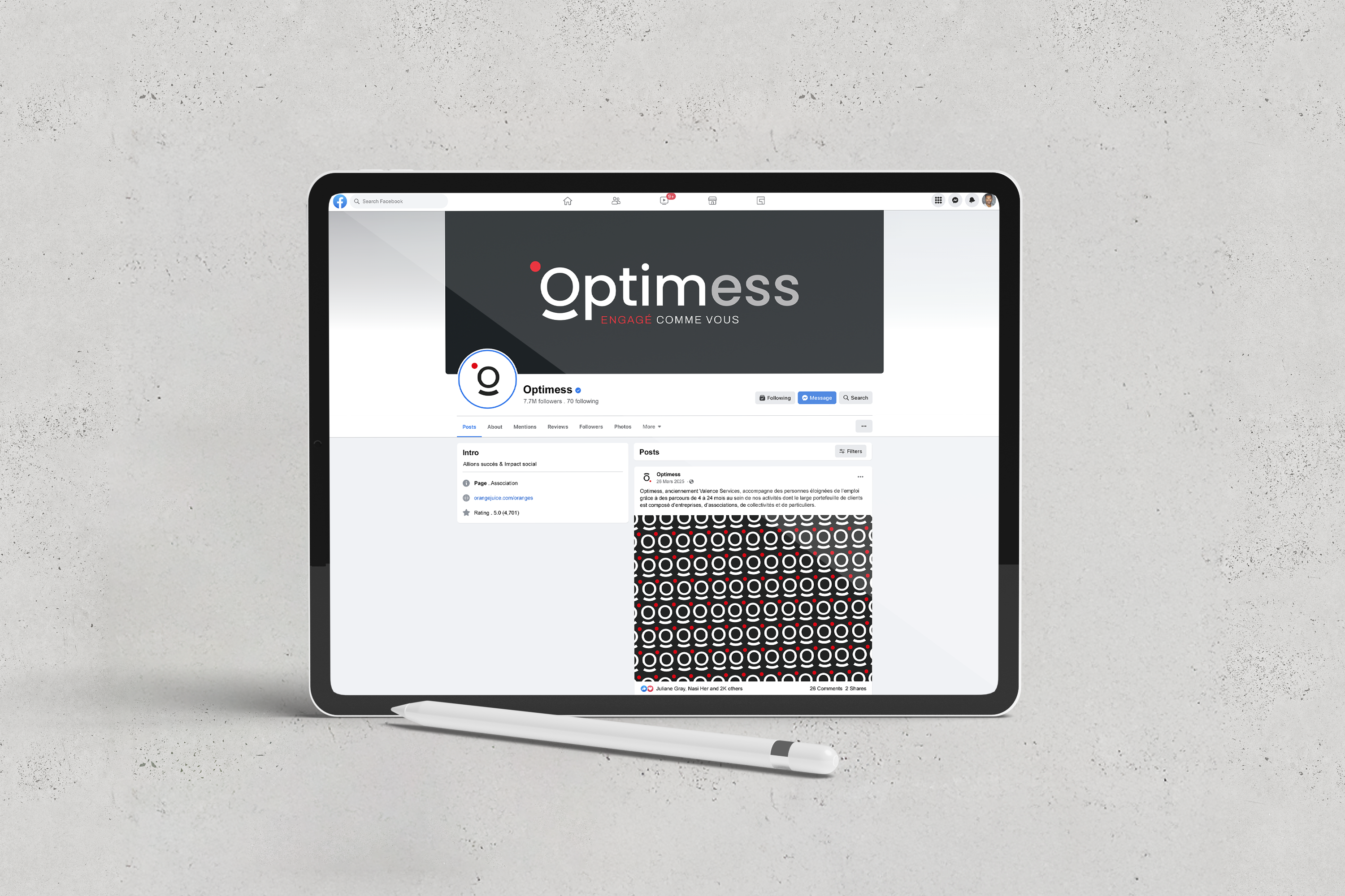 OPTIMESS | Naming, Branding Identité Visuelle, création de logo | Bonne Nouvelle, Agence de communication Valence, Drôme, Rhône Alpes