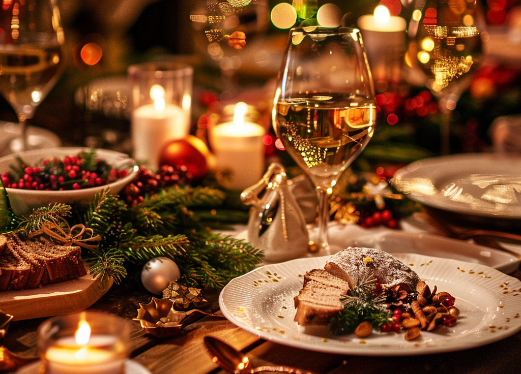 Fête de fin d'année, organiser repas de Noel entreprise, Bonne Nouvelle, agence de communication et événementiel Valence