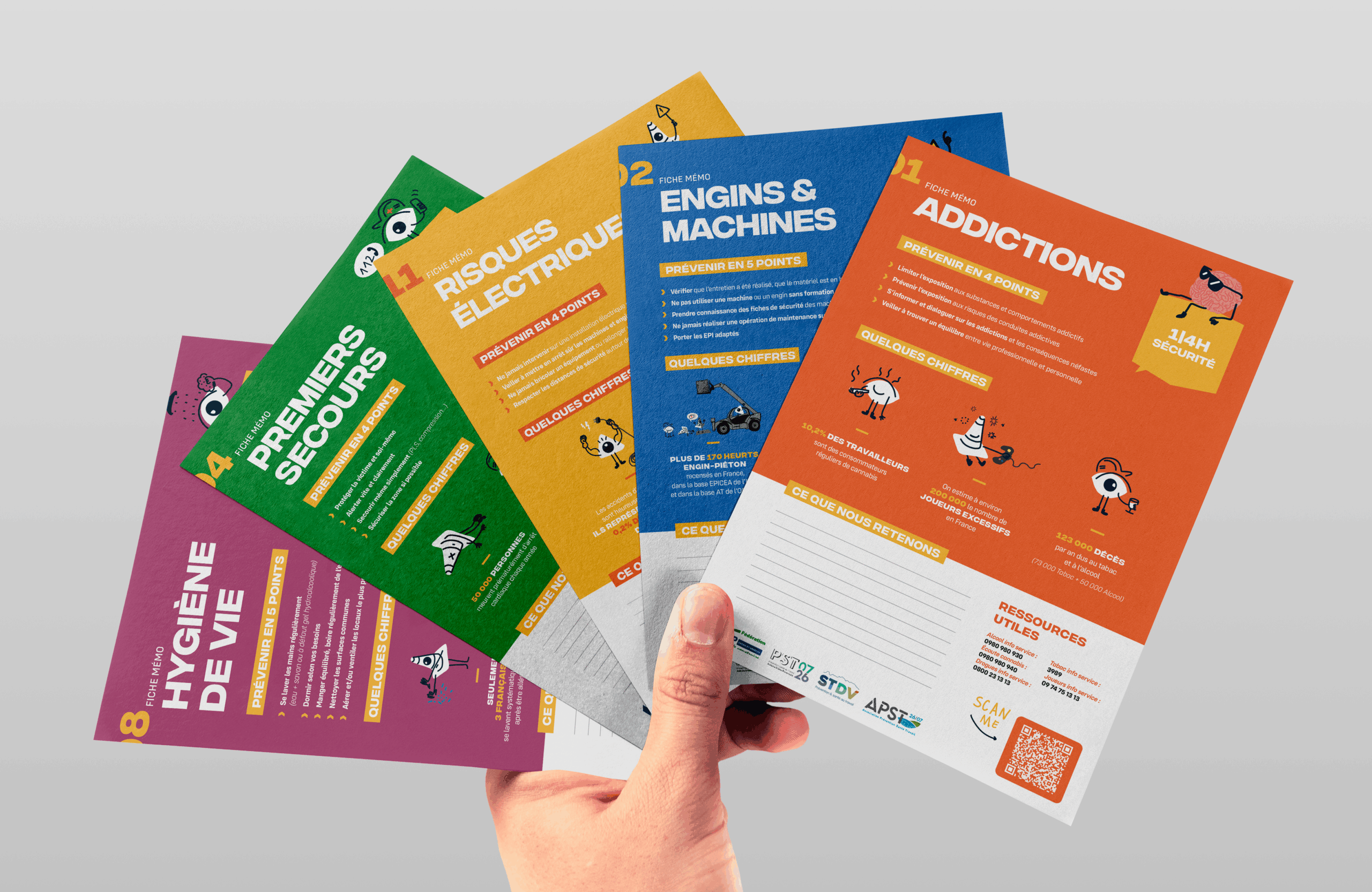 FB Drôme Ardèche X APST 2607, STDV 2607 & PST 2607 | Création de Supports Print | 1/4 H prévention | Bonne Nouvelle, Agence de communication