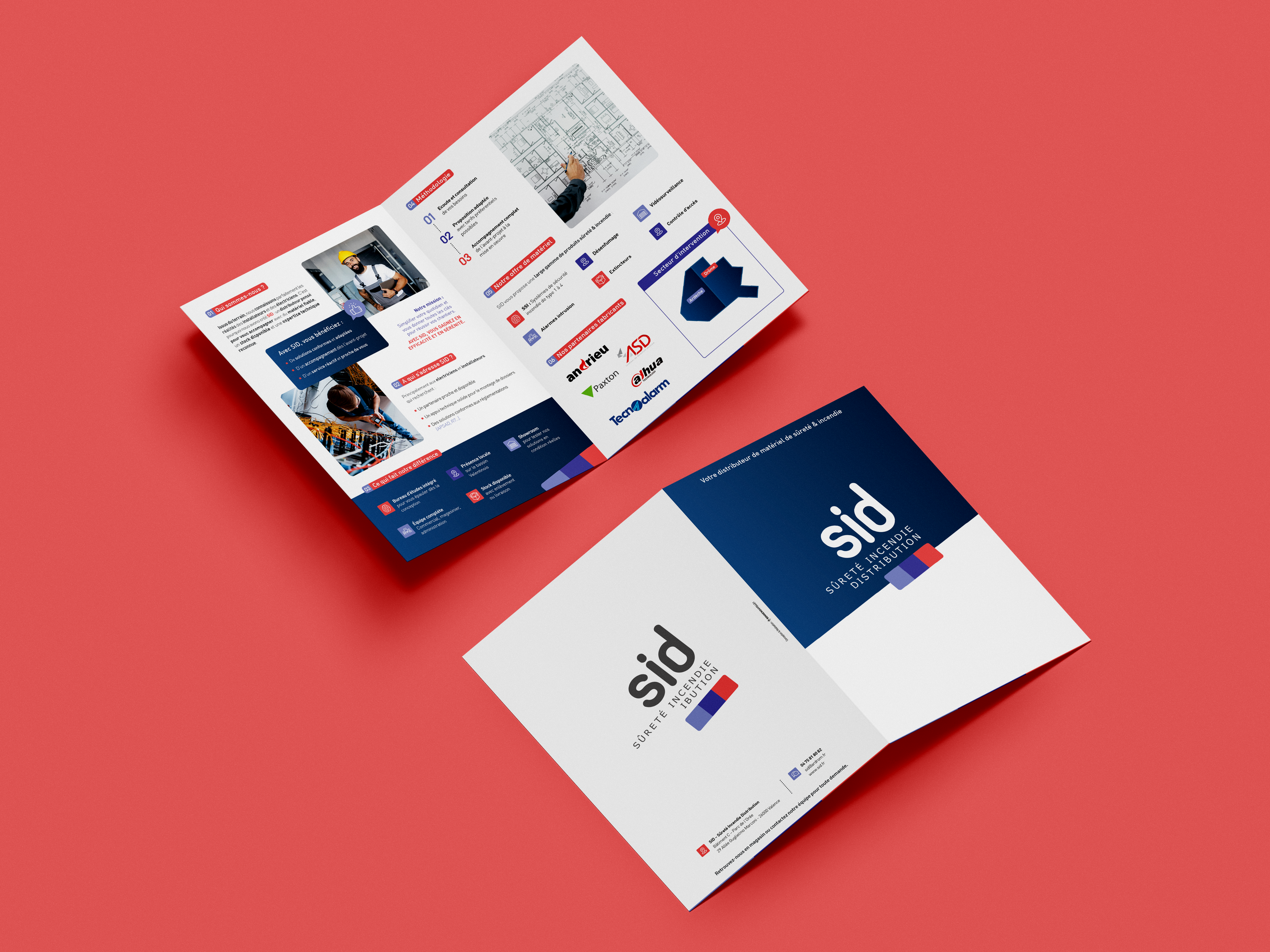 SID | Supports Print | Plaquette | Bonne Nouvelle, Agence communication Drôme