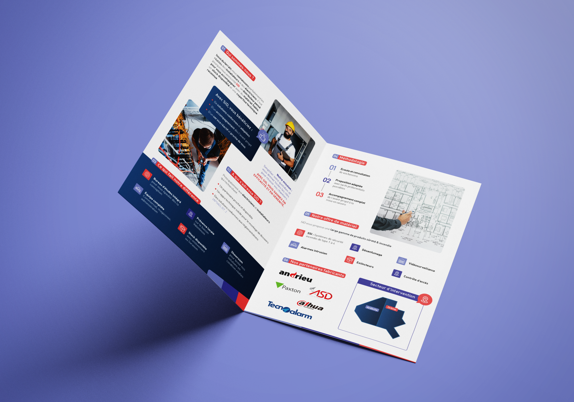 SID | Supports Print | Plaquette | Bonne Nouvelle, Agence communication