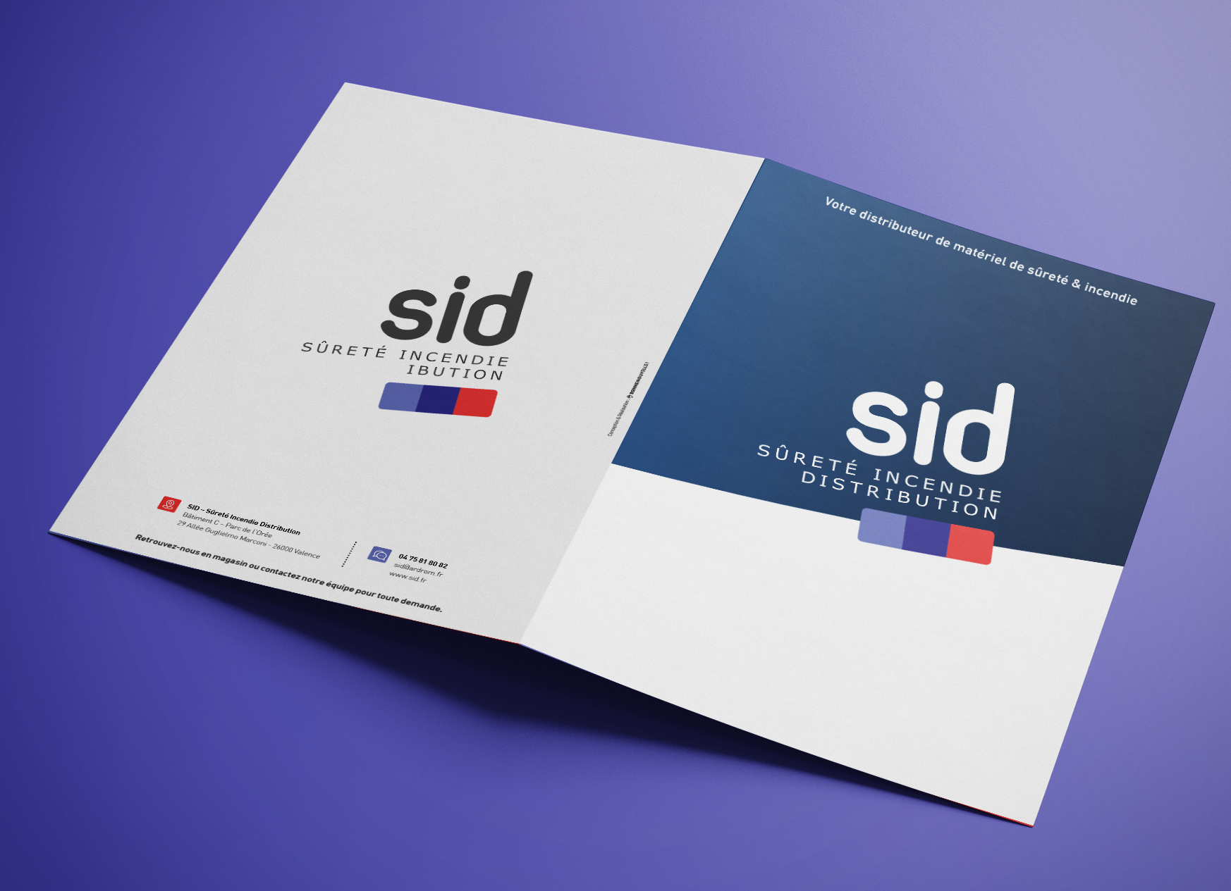 SID | Supports Print | Plaquette | Bonne Nouvelle, Agence communication Valence