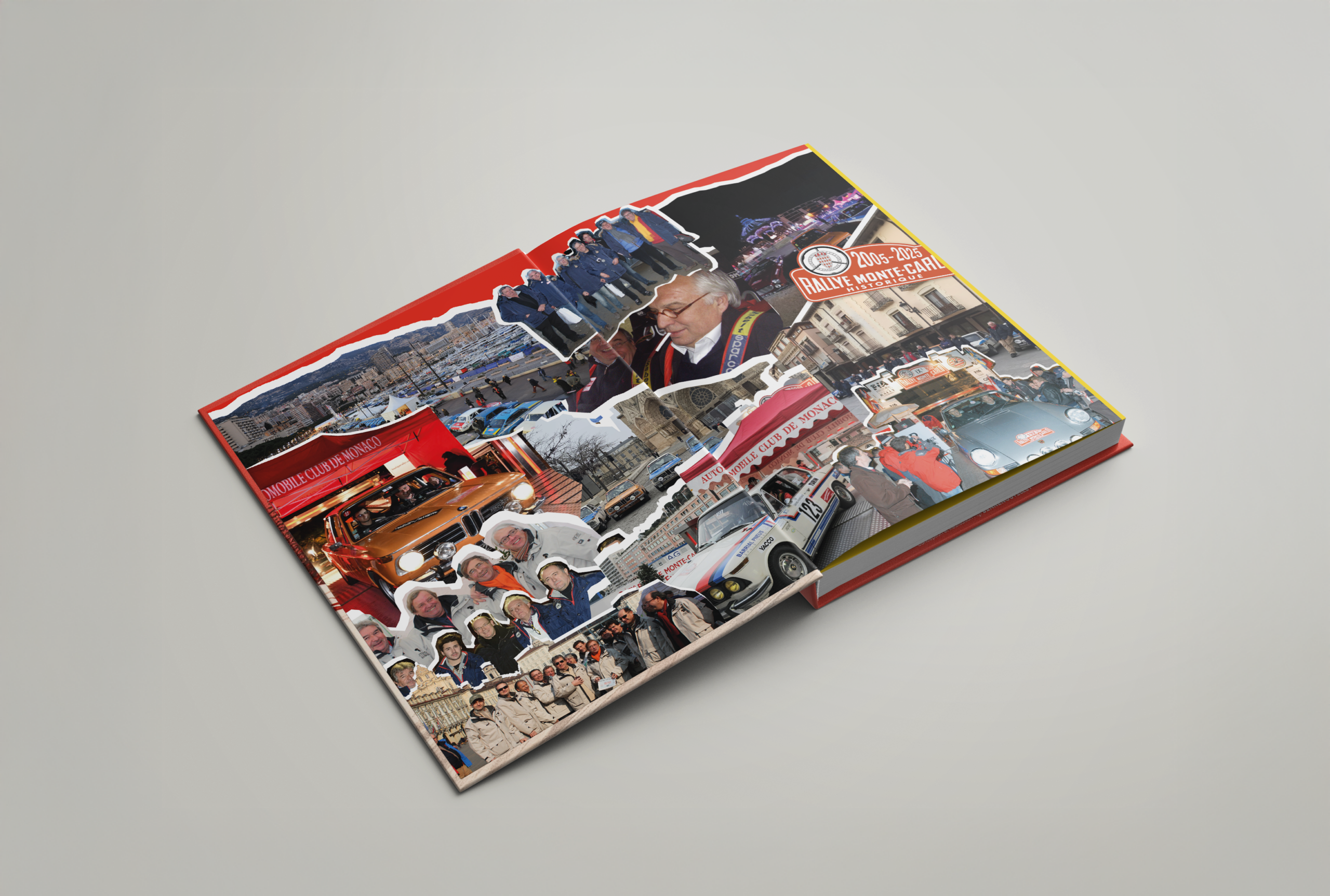 Team des Chefs : Print malin, support print : livre photos de 500 pages pour les 20ans de la Team des Chefs au Rallye Monte Carlo historique | Agence de communication Bonne Nouvelle, Valence, Drôme