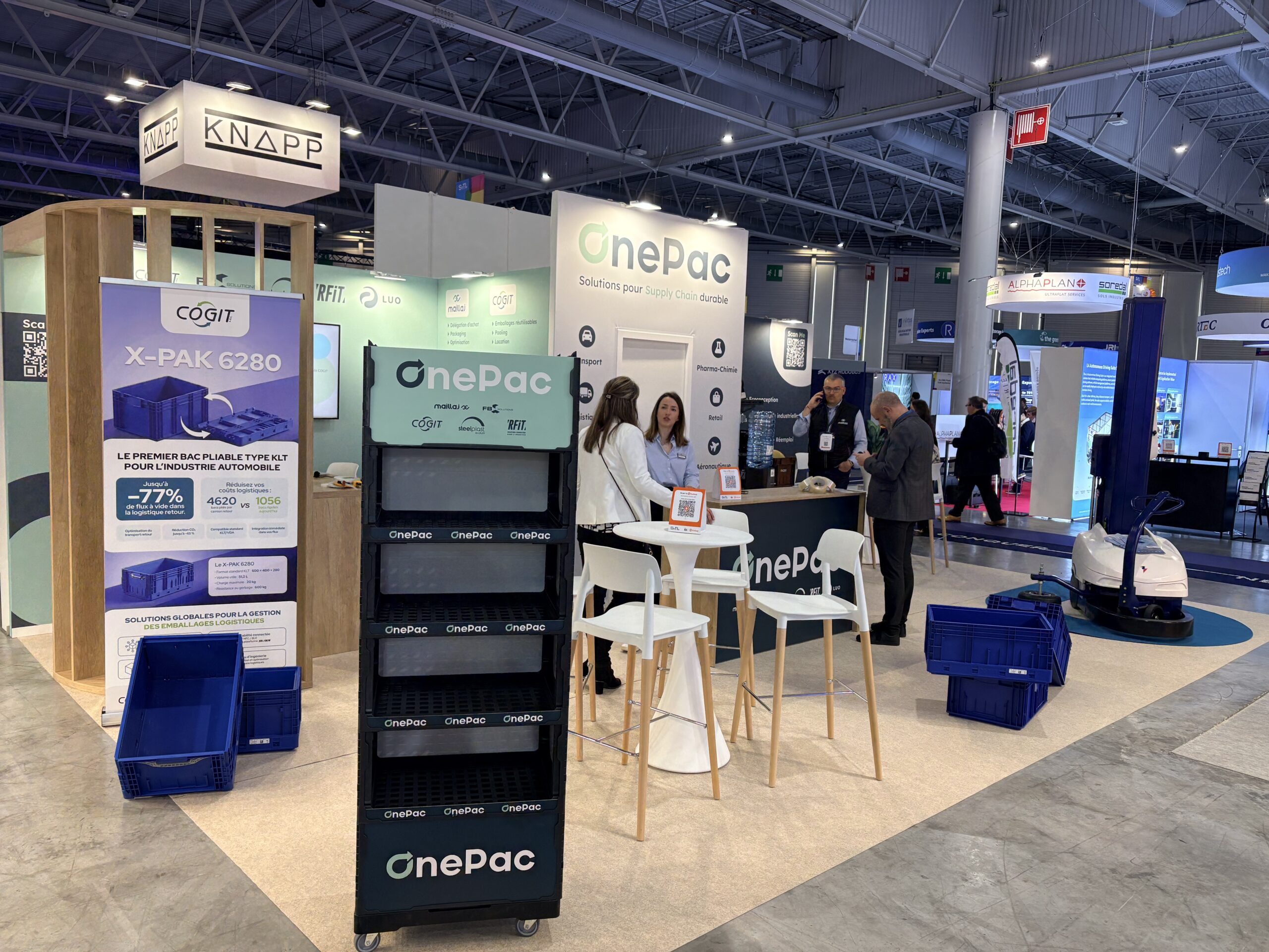 OneCap : Events Éveillés : Photos stand salon SITL | Agence de communication Bonne Nouvelle, Valence, Drôme