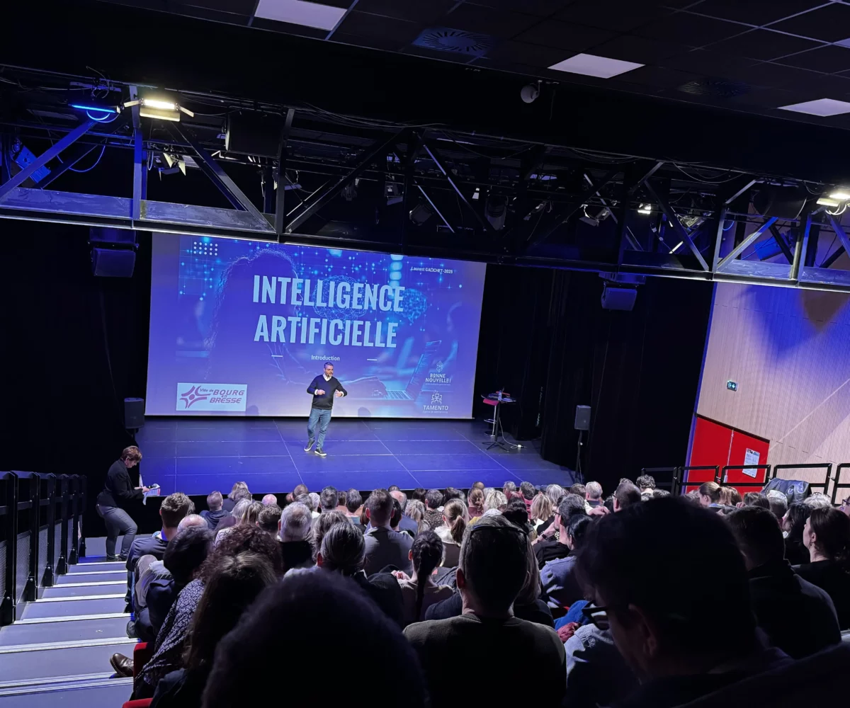 Conférences Initiation Intelligence Artificielle (IA) pour les agents de la Ville de Bourg-en-Bresse | Bonne Nouvelle, Valence