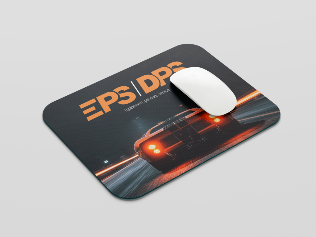 EPS PEINTURE, tapis de souris, support print | Agence de communication Bonne Nouvelle Valence, Drôme