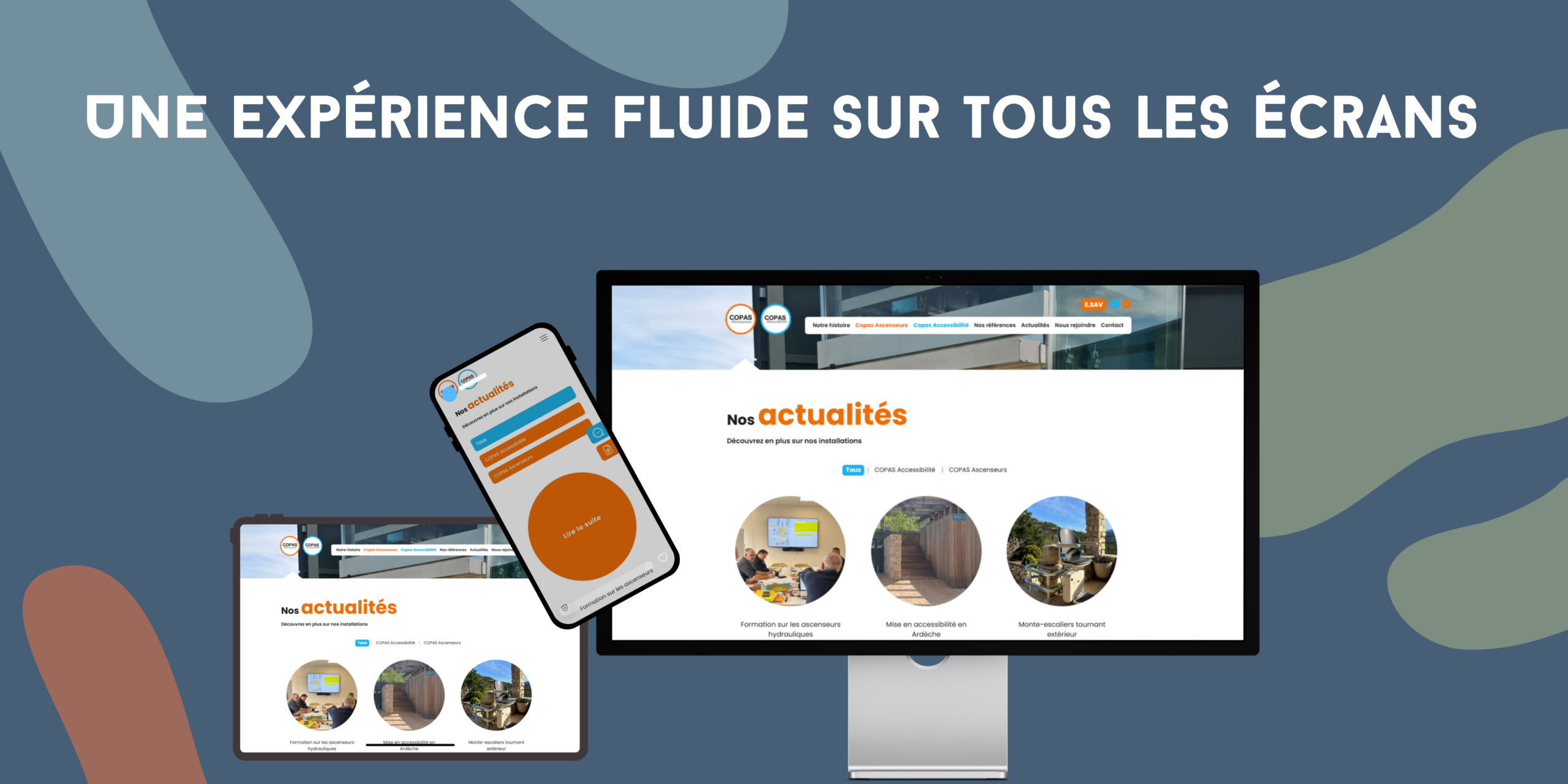 Site Web Responsive par Bonne Nouvelle, agence de communication Valence