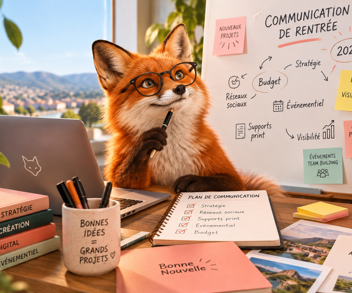 Préparer sa rentrée communication, plan de communication et budget | Bonne Nouvelle, agence de communication évènementiel Drôme Ardèche, Valence